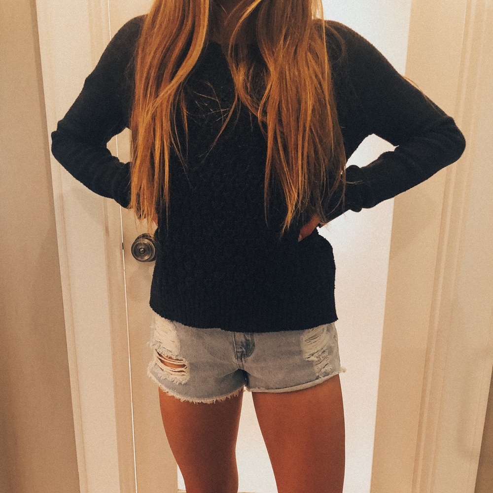 grey aeropostale sweater